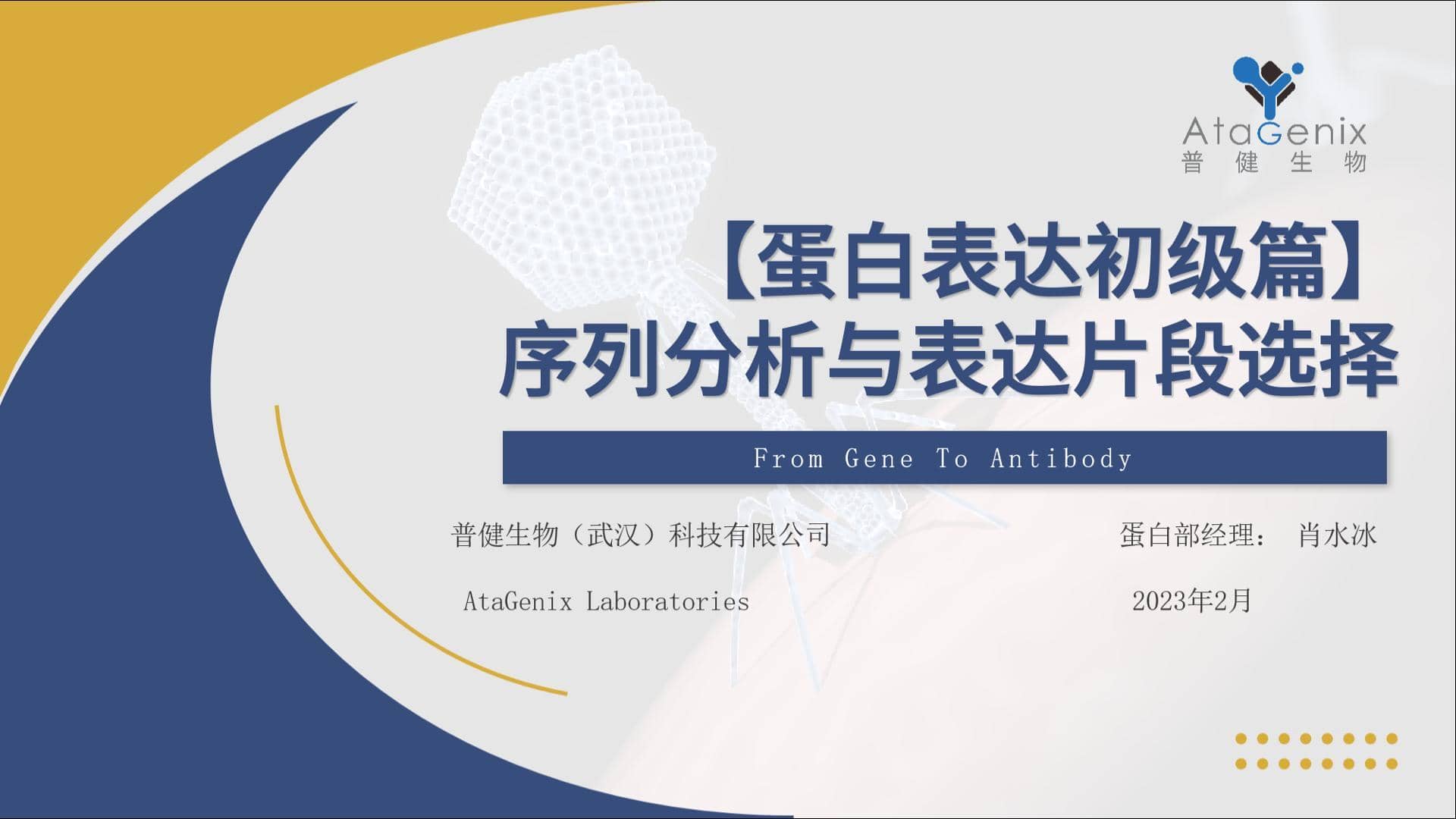 【蛋白表達初級篇】序列分析與表達片段選擇